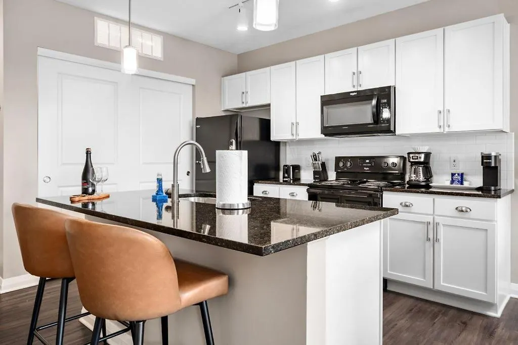 Apartmán Luxury 1Br Penthouse Elevator Free Parking! Columbus USA