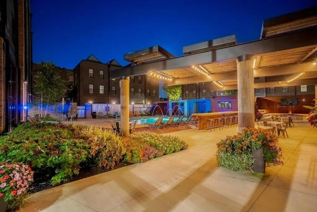 Apartmán Luxury 1Br Penthouse Elevator Free Parking! Columbus