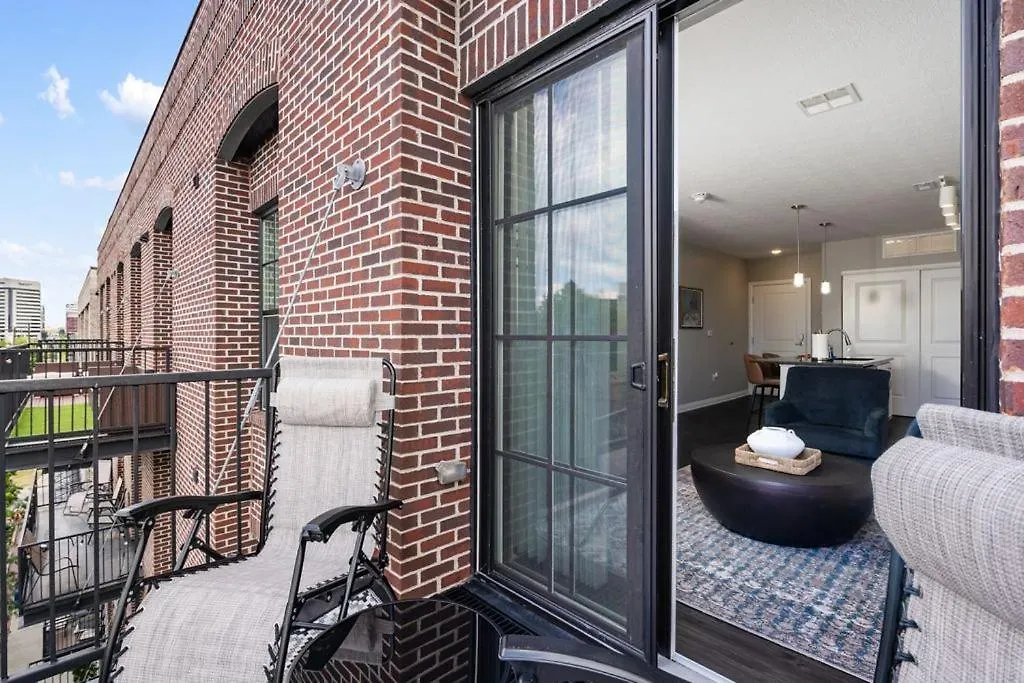 Apartmán Luxury 1Br Penthouse Elevator Free Parking! Columbus 0*,