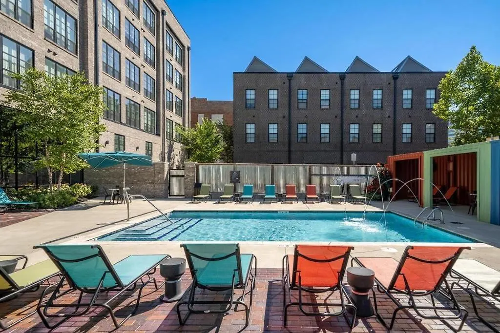 Apartmán Luxury 1Br Penthouse Elevator Free Parking! Columbus